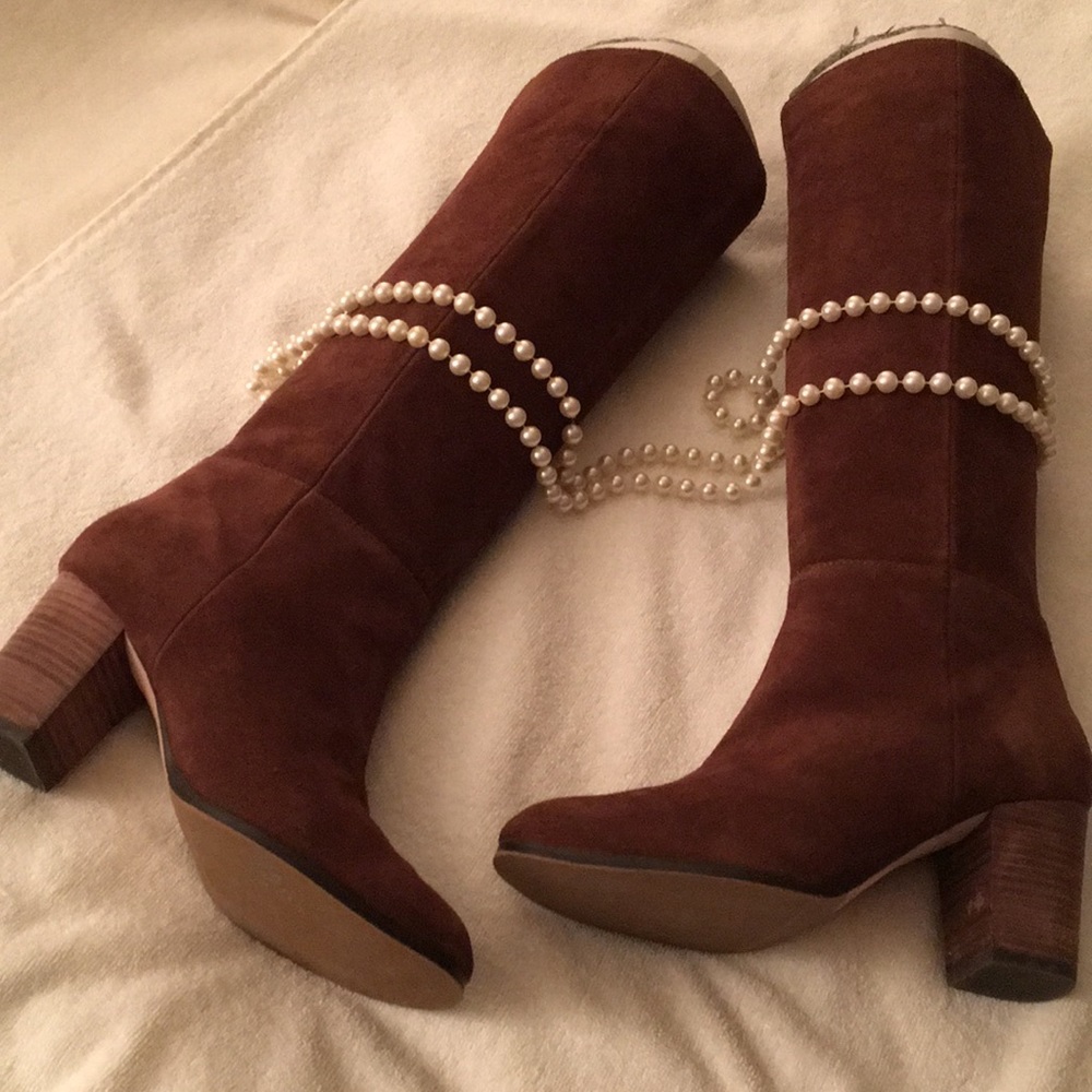 COLE HAAN Brown Boots 8.5